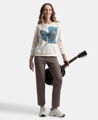 Super Combed Cotton Elastane Stretch Relaxed Fit Trackpants With Side Pockets - Dark Khaki