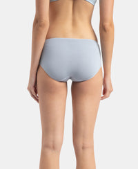 High Coverage Micro Modal Elastane Stretch Hipster With Ultrasoft Concealed Waistband - Kentucky Blue & Black (Pack of 2)