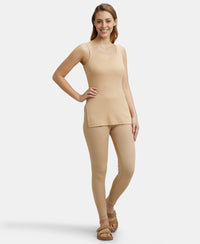 Super Combed Cotton Rich Thermal Tank Top with StayWarm Technology - Skin