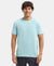 Super Combed Cotton Rich Round Neck Half Sleeve T-Shirt - Sea Angel
