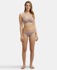 Medium Coverage Super Combed Cotton Elastane Stretch Bikini With Exposed Waistband and StayFresh Treatment - Assorted (Pack of 3)
