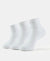 Compact Cotton Terry Ankle Length Socks With StayFresh Treatment - White (Pack of 3)