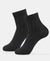 Bamboo Fiber 4 Way Stretch Ankle Length Socks With Stayfresh Treatment - Gun Metal