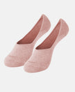 Compact Cotton Stretch No Show Socks with StayFresh Treatment - Pale Mauve