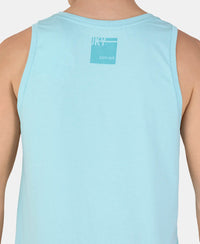 Super Combed Cotton Rich Graphic Printed Tank Top - Sea Angel