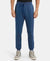Super Combed Cotton Rich Slim Fit Jogger with Zipper Pockets - Insignia Blue-1