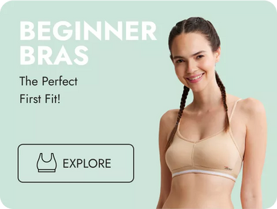 Women Beginners Bra Outerwear Banner Women Beginners Bra Outerwear Banner