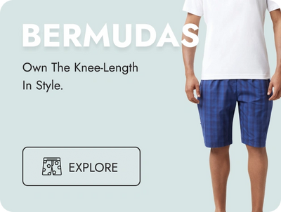 Men Bermudas Outerwear Category Banner Men Bermudas Outerwear Category Banner