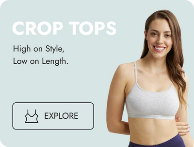 Women Crop Tops Category Banner Women Crop Tops Category Banner