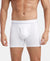 Tencel Micro Modal Elastane Stretch Solid Boxer Brief with Natural StayFresh Properties - White-1