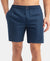 Tencel Lyocell Cotton Checkered Boxer Shorts with Side Pockets - Poseidon