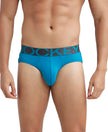 Tactel Microfiber Elastane Stretch Solid Brief with Moisture Move Properties - Ocean Depth-1