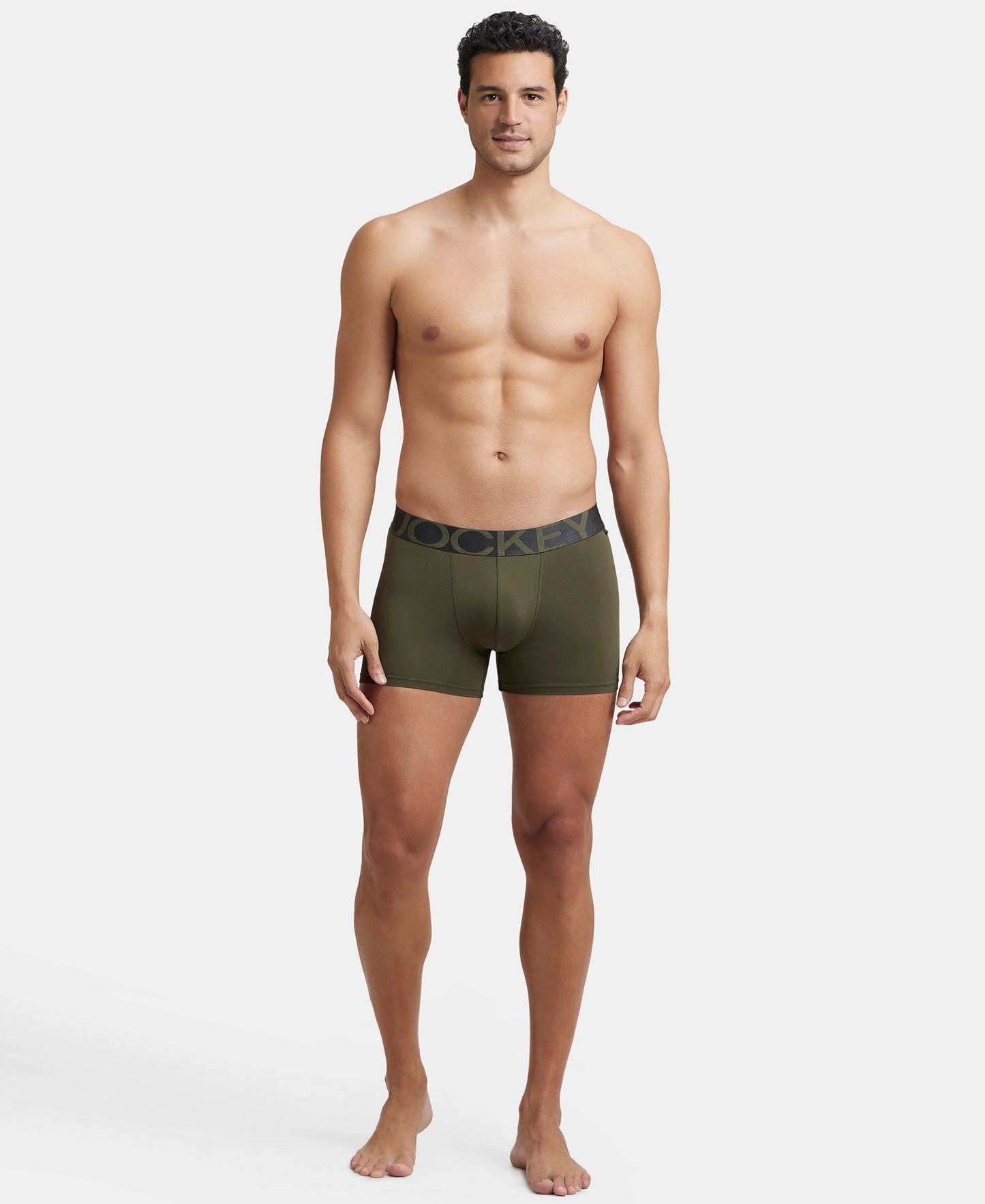 Tactel Microfiber Elastane Stretch Solid Trunk with Moisture Move Properties - Wine Tasting & Forest Night (Pack of 2)