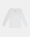 Kid's Super Combed Cotton Rich Brushed Thermal Undershirt with StayWarm Treatment - Off White