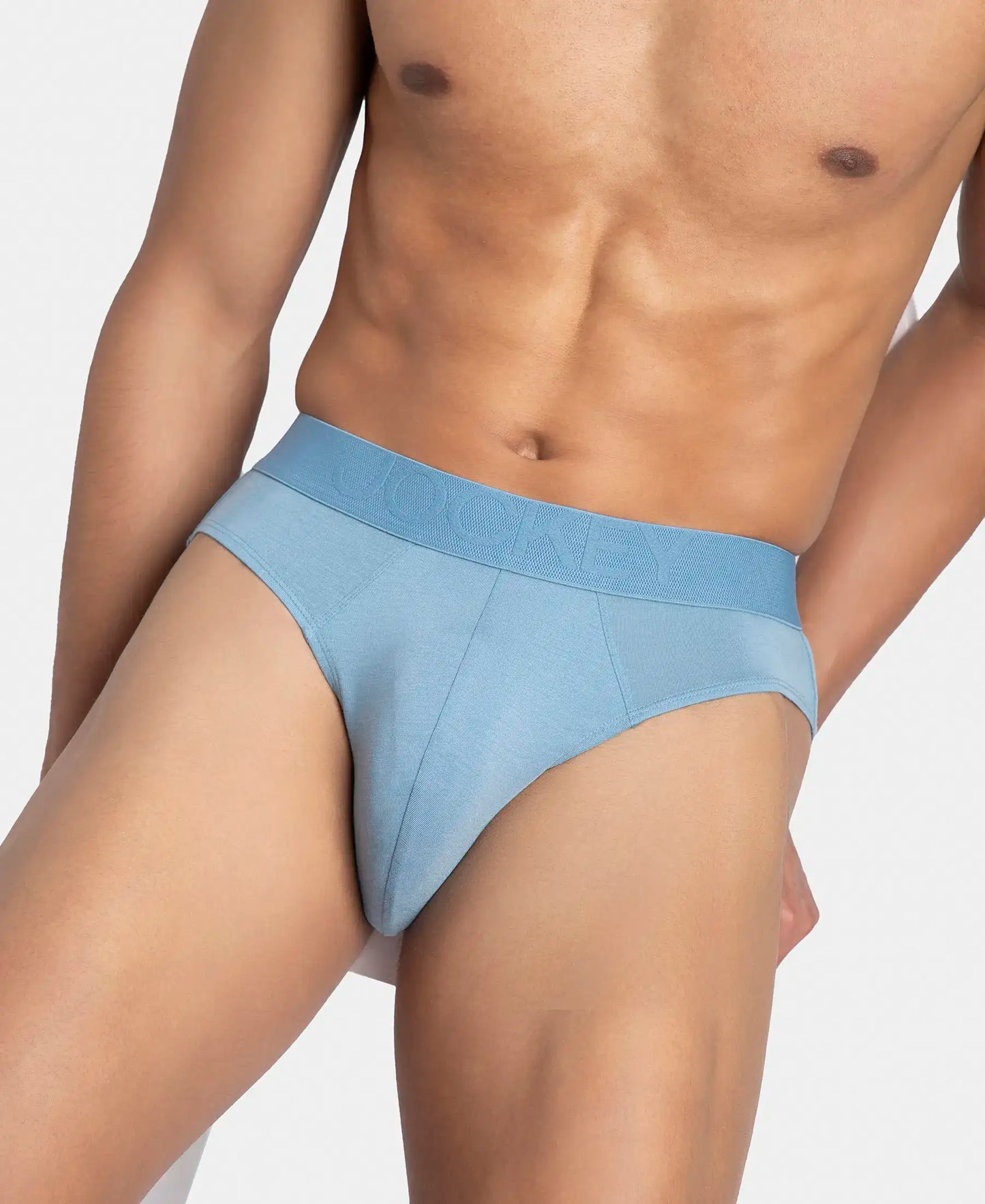 Environment Friendly Tencel Lyocell Fiber Brief With Natural Stayfresh Properties - Blue Shadow