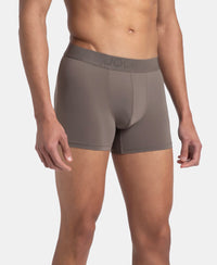 Soft Touch Recycled Microfiber Elastane Stretch Trunk with Ultrasoft Waistband - Dark Khaki