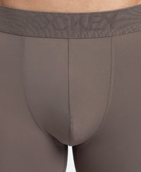 Soft Touch Recycled Microfiber Elastane Stretch Trunk with Ultrasoft Waistband - Dark Khaki