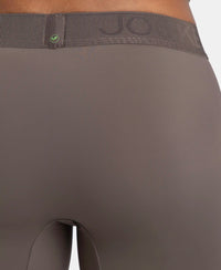 Soft Touch Recycled Microfiber Elastane Stretch Trunk with Ultrasoft Waistband - Dark Khaki