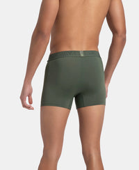 Soft Touch Recycled Microfiber Elastane Stretch Trunk with Ultrasoft Waistband - Thyme