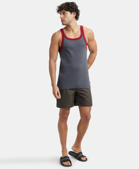 Super Combed Mercerized Cotton Woven Fabric Boxer Shorts - Deep Olive