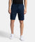 Lightweight and Breathable Microfiber Shorts with StayFresh Treatment - Navy