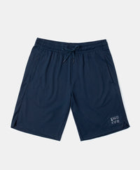 Lightweight and Breathable Microfiber Shorts with StayFresh Treatment - Navy