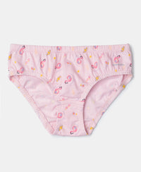 Super Combed Cotton Printed Panty with Ultrasoft Waistband - Fairy Tale, Blue Depths & Lavendula (Pack of 3)