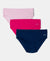 Super Combed Cotton Panty with Ultrasoft Waistband - Fairy Tale, Blue Depths & Beetroot Bink (Pack of 3)