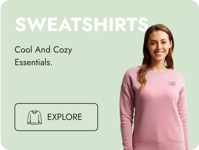 Women's Sweatshirt Outerwear Banner Women's Sweatshirt Outerwear Banner