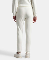 Super Combed Cotton Rich Fleece Fabric Regular Fit Joggers with StayWarm Technology - Cannoli Cream