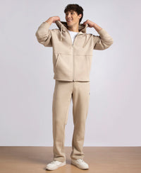 Oversized Super Combed Cotton Rich Fleece Jacket with StayWarm Technology - Pure Cashmere