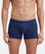 Super Combed Cotton Elastane Stretch Solid Trunk with Ultrasoft Waistband - Navy-1