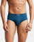 Super Combed Cotton Rib Solid Brief with StayFresh Treatment - Reflecting Pond-1