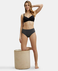 High Coverage Super Combed Cotton Hipster With Concealed Waistband and StayFresh Treatment - Dark Assorted-12