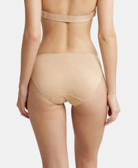 Medium Coverage Micro Modal Elastane Bikini With Concealed Waistband and StayFresh Treatment - Skin-3