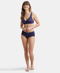 Full Coverage Micro Modal Elastane Full Brief With Exposed Waistband and StayFresh Treatment - Anemone-4