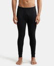 Super Combed Cotton Rich Thermal Long Johns with StayWarm Technology - Black-1