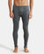 Super Combed Cotton Rich Thermal Long Johns with StayWarm Technology - Charcoal Melange-1