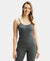 Super Combed Cotton Rich Thermal Camisole with StayWarm Technology - Charcoal Melange-1