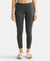 Super Combed Cotton Rich Thermal Leggings with StayWarm Technology - Charcoal Melange-1