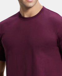 Super Combed Cotton Rich Round Neck Half Sleeve T-Shirt - Wine Tasting-6
