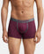 Super Combed Cotton Rib Solid Trunk with Ultrasoft Waistband - Wine Tasting-1