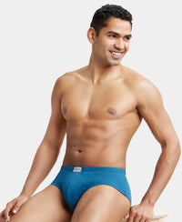 Super Combed Cotton Solid Brief with Ultrasoft Concealed Waistband - Seaport Teal-5