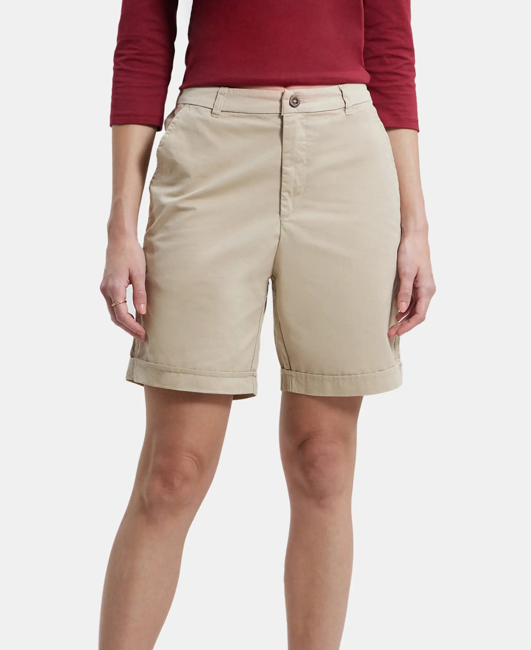 Jockey knee length shorts top