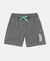Super Combed Cotton Rich Graphic Printed Shorts - Deep Grey Slub-1