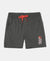 Super Combed Cotton Rich Graphic Printed Shorts - Deep Olive-1