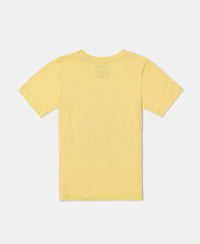 Super Combed Cotton Graphic Printed Half Sleeve T-Shirt - Snap Dragon Printed-2