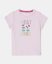Super Combed Cotton Graphic Printed T-Shirt - Cherry Blossom-1