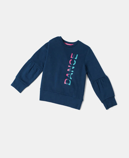Super Combed Cotton French Terry Graphic Printed Sweatshirt - Poseidon-5
