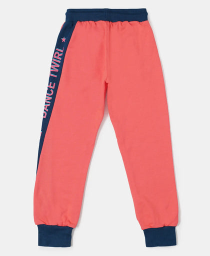Super Combed Cotton French Terry Graphic Printed Relaxed Fit Joggers - Dubarry-2